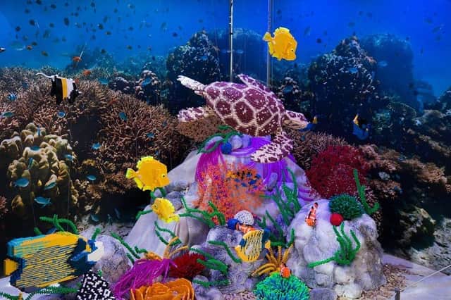 Great Barrier Reef in Lego will come to The Novium SUS-210510-152232003