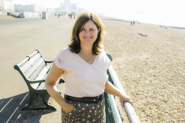 Wave Community Bank CEO Ann Hickey. Picture from Karen Hatch SUS-210510-155314001