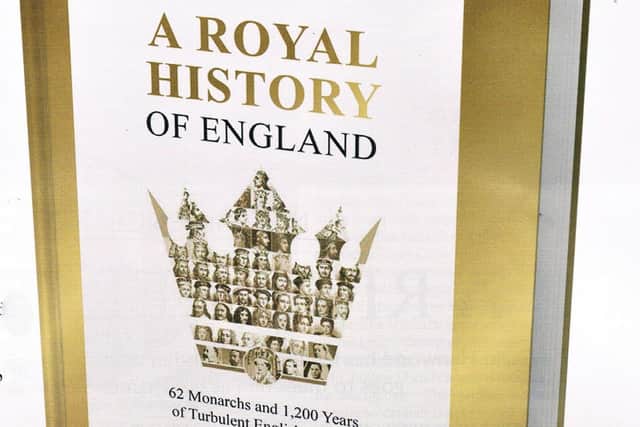 A Royal History of England, by Eastbourne author Peter James SUS-210610-093241001