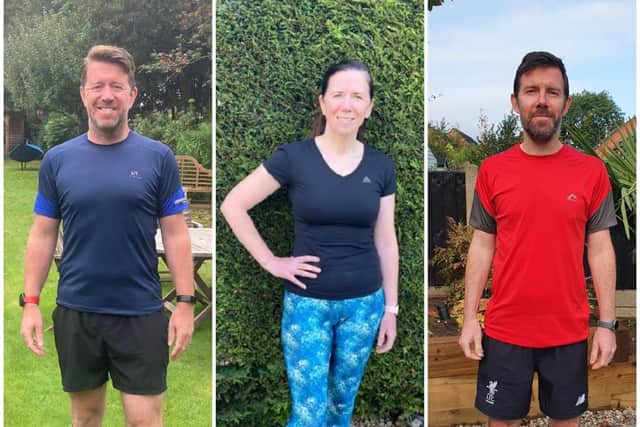 Three of Gillian's children, Ben, Ellie and Jon, are taking part in the Great South Run on October 17.