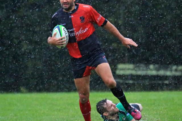 Conditions were dire but Heath were still able to use their pace out wide ©Chris Mole