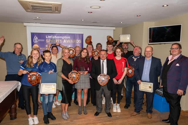 Littlehampton’s annual Sports Awards took place on Monday at Vardar Restaurant. Picture: Scott Ramsey