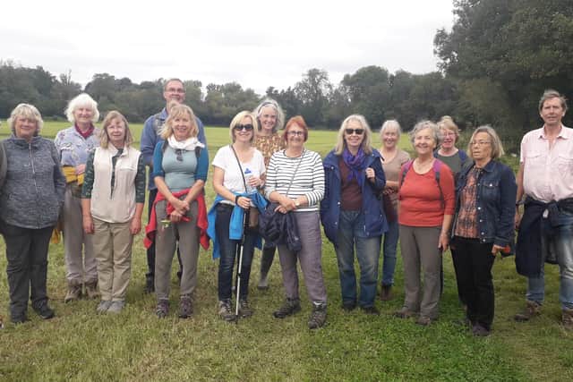 Lindfield's Great Big Green Week took place from September 20-25. This photo shows the group that went on the nature walk on Thursday (September 23). Picture: Fairer World Lindfield.
