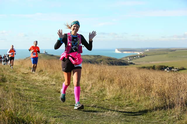 Beachy Head Marathon. Picture from Anthony Bliss SUS-210610-183613001