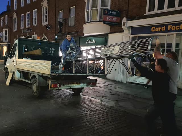 Chichester's Unity sculpture being removed due to vandalism