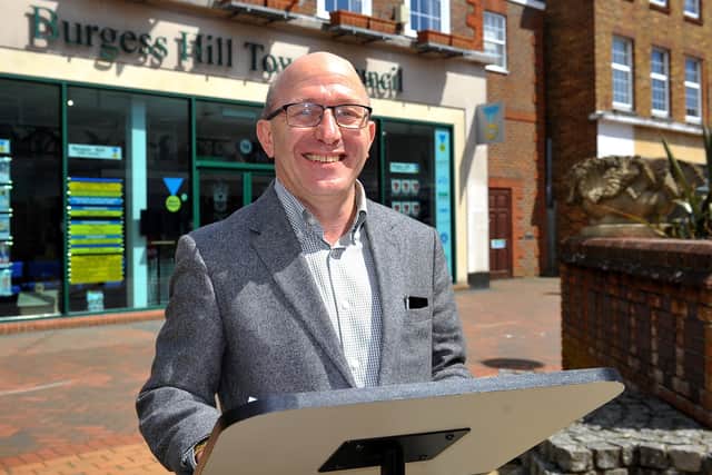 Burgess HIll Town Council leader Robert Eggleston. Picture: Steve Robards, SR2105073.