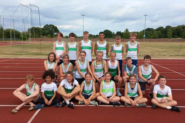 Chichester Runners' promotion winning youngsters | Picture: George Dunne