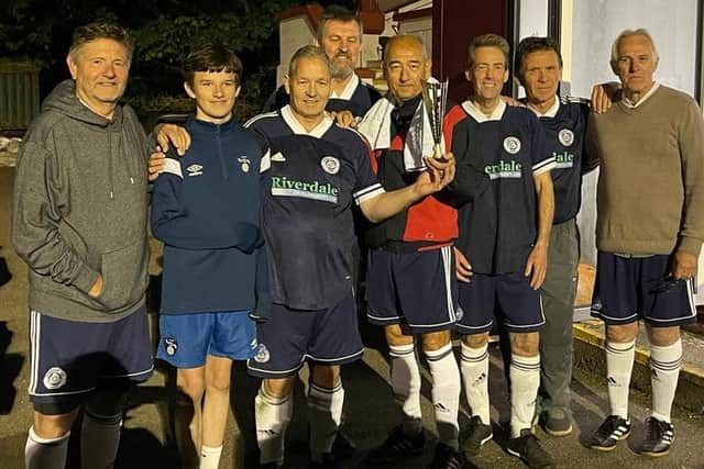 Ringmer AFC's walking footballers have been part of the club's success in recent times