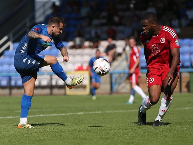 Action and celebrations from Worthing FC's 4-2 National League South win at Welling | Pictures: Mike Gunn