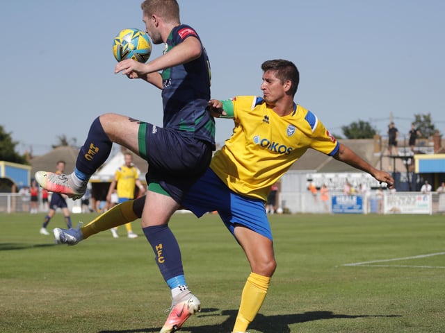 Action from Horsham FC's win at Canvey Island FC in the Isthmian premier division | Pictures: John Lines