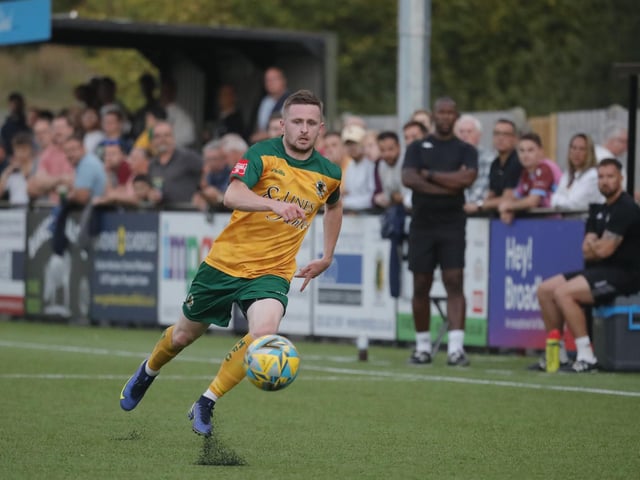 Action and celebrations from Horsham's 5-0 win at home to Corinthian-Casuals in the Isthmian premier division | Pictures: John Lines