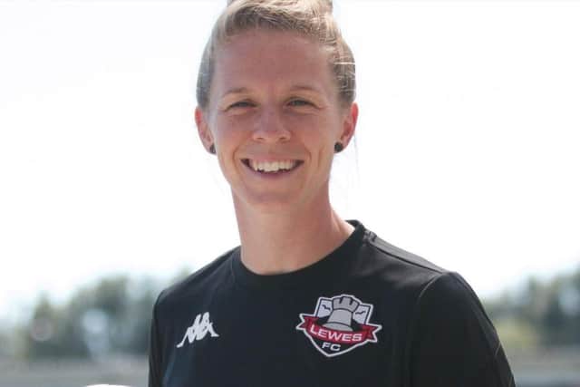 Nat Haigh has joined Lewes FC Women as Scott Booth's assistant | Picture: Lewes FC
