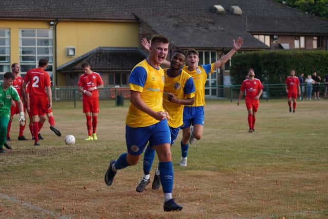 Eastbourne Town on the scoresheet at Crawley Down Gatwick