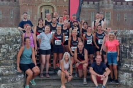 Hailsham Harriers at the Herstmonceux Castle relays