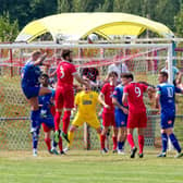 Hassocks in pre-season action - and they've started the SCFL campaign brightly | Picture: Chris Neal