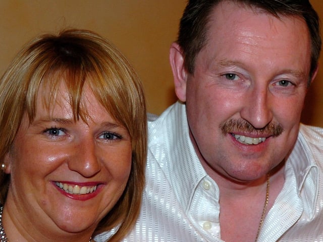 Smiles all round at the gala night in 2007.