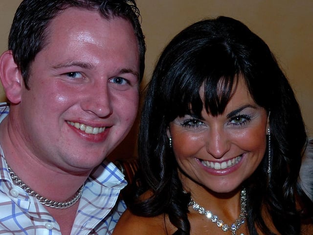 Enjoying the fundraising gala night in 2007.
