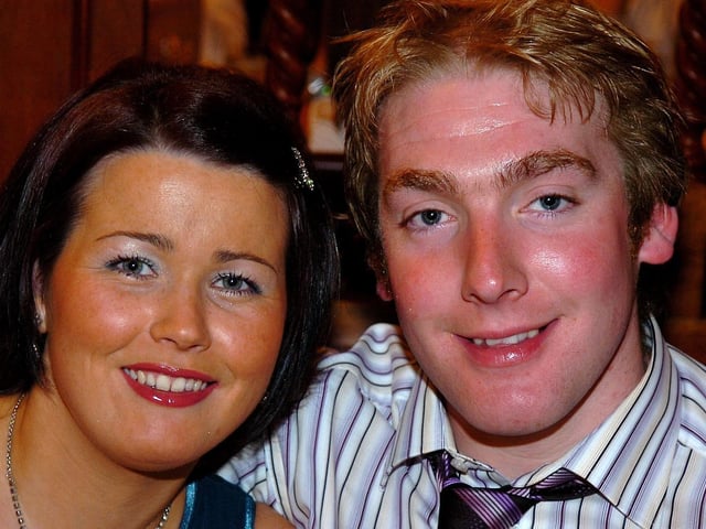 Enjoying the gala night in 2007 to help raise funds for the trek of the Great Wall of China by local girls Julie Greer and Joanne Reid.