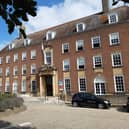 County Hall Chichester. Image: LDRS