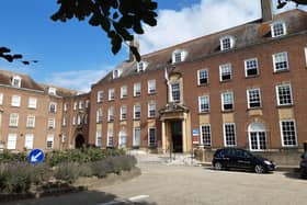 County Hall Chichester. Image: LDRS