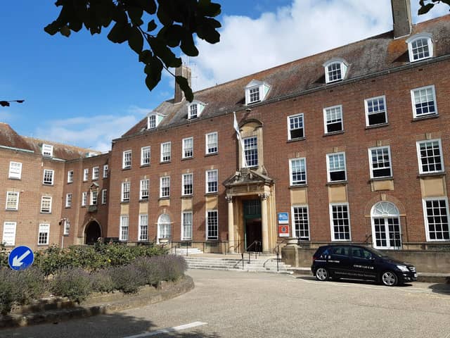 County Hall Chichester. Image: LDRS