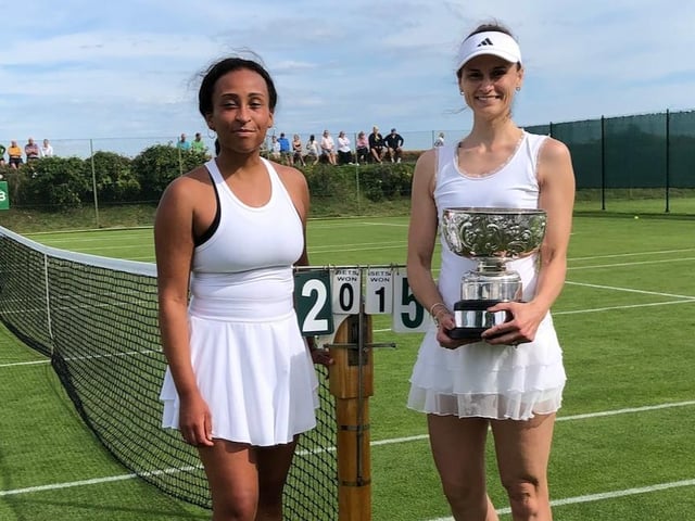 Winners and action from the 2023 Rye Tennis Club tournament