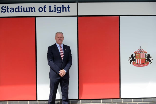 The Stadium of Light Metro station club colours got a rebrand in 2017 and Kevin was there to show them off.