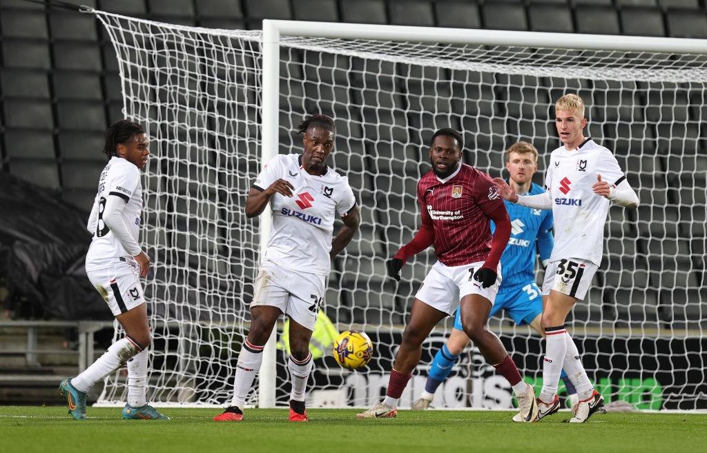 MK Dons have won 26 points at the 60 minute mark this season.