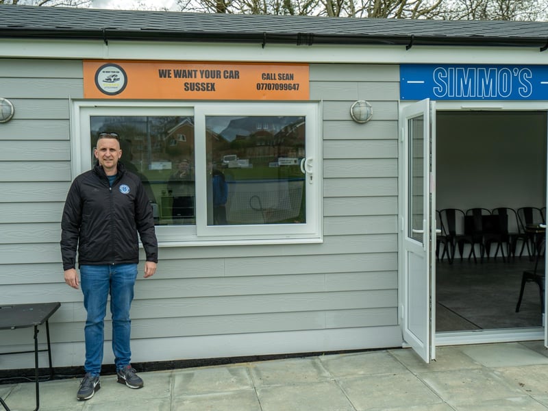 Simmo's café at Haywards Heath Town Football Club. Photo: Ray Turner