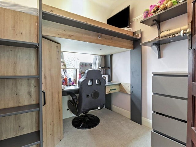 The bedrooms are well-proportioned