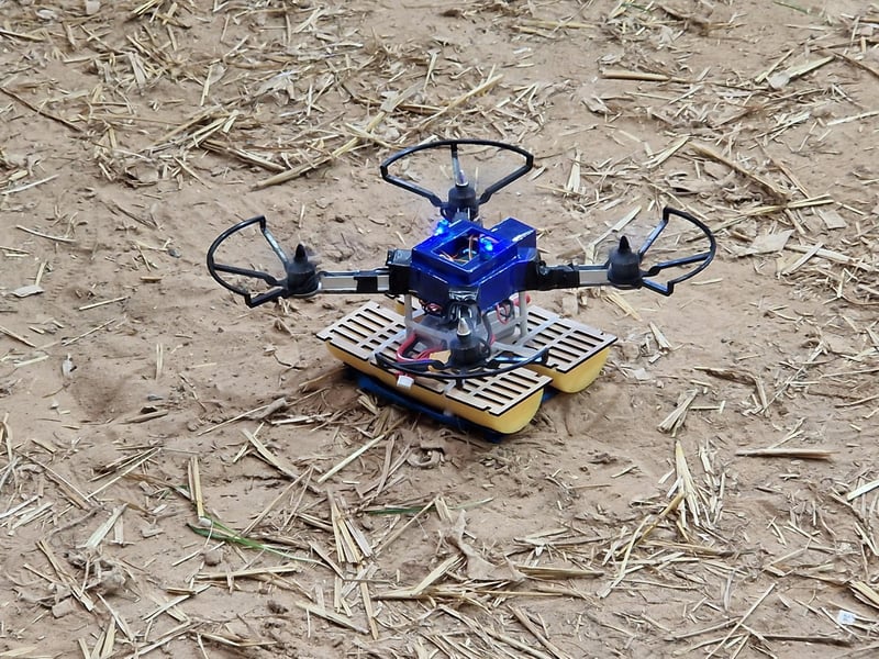 Drones in the Abergavenny Building