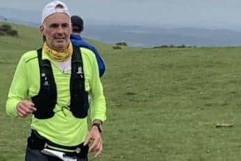 Paul Durrant, from Worthing, is taking part in his third London Marathon on April 21 and is running for The Herts MS Therapy Centre. Photo contributed