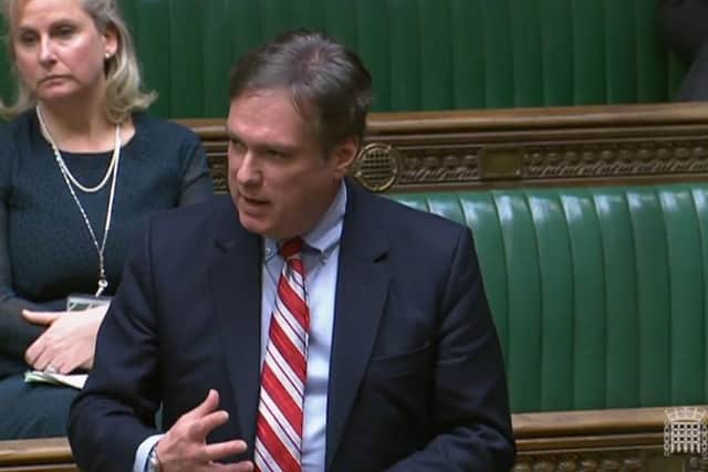 Henry Smith MP speaking in the House of Commons