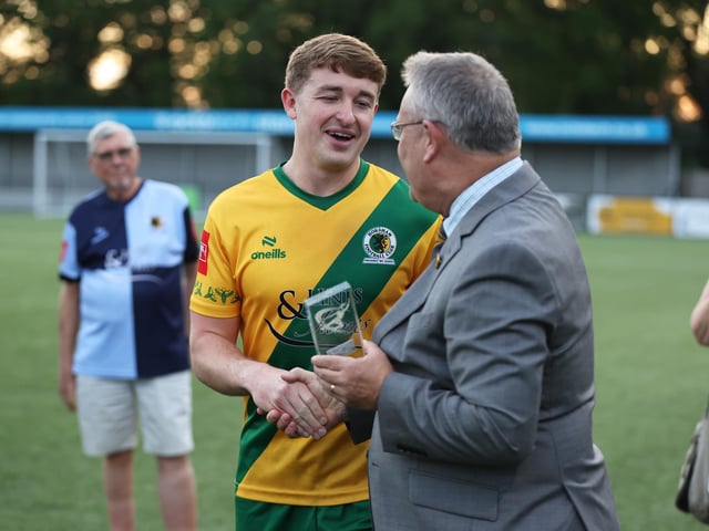 Natalie Mayhew's pictures of Horsham FC's Isthmian League title celebrations