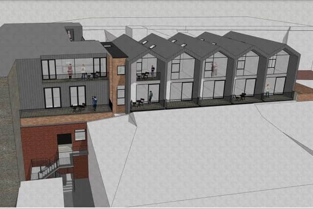 CGI of proposed new flats (Credit: A&W planning portal)
