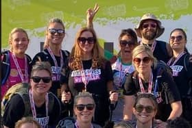 Dani Cameron-Waller completed the marathon trek with eleven of her friends on June 10 and 11, battling the sweltering heat to raise more than £19,000 for the Young Lives vs Cancer charity.
