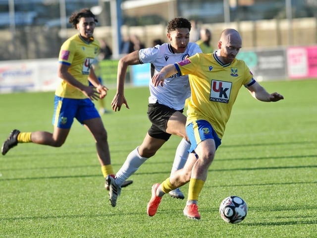 Lancing v Eastbourne United, SCFL premier