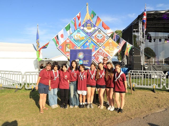 1st Billingshurst Rangers with their  Japanese link