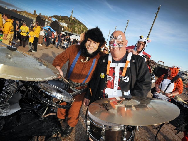 Hastings Storytelling Festival 2024 parade on October 27.