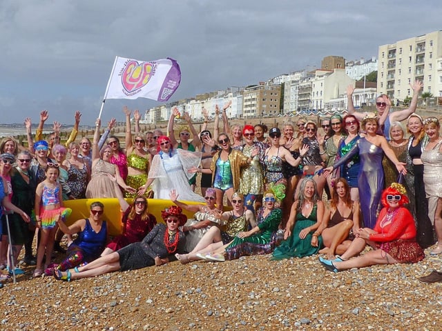 Frock Up Friday 2025 in Hastings. Photo by Marie Richardson.