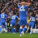 Brighton fans had the last laugh after being taunted about their club’s lack of major silverware by followers of bitter rivals Crystal Palace, on a remarkable afternoon at the Amex Stadium. (Photo by Mike Hewitt/Getty Images)