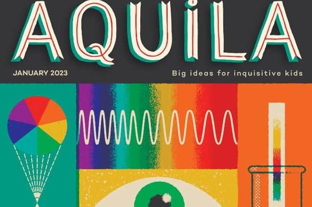 Latest edition of Aquila magazine for children