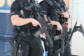 Firearms officers in Sussex