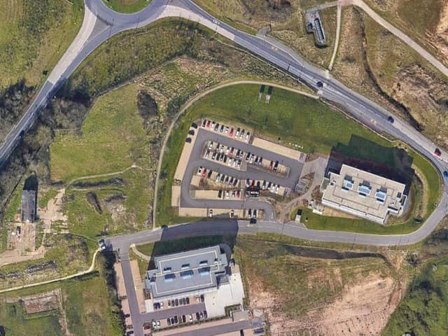 Plans have been submitted for new McDonald’s and Starbucks drive-thrus in Bexhill on land to the west of Glovers House in Glovers End. Image: Google