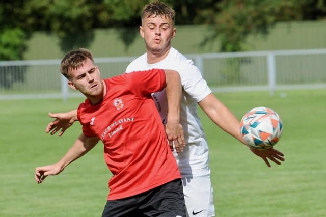 Action from Eastbourne United's 4-2 FA Vase win at Arundel FC