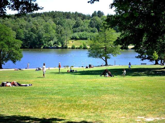 "Sitting by and walking round the lake at Tilgate Park in Crawley. One of the most scenic places in Sussex."