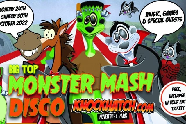 Knockhatch Adventure Park, near Hailsham, is offering fun half-term terrors including monster discos in the big top, a live action scare maze and a Sherlock Holmes experience. Visit their website for full details.