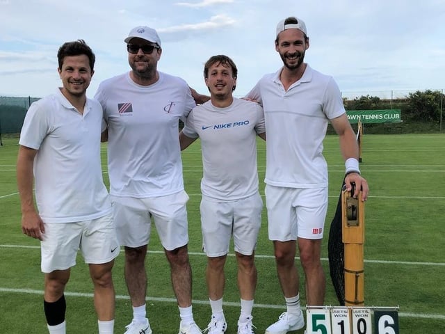 Winners and action from the 2023 Rye Tennis Club tournament