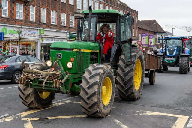 Chailey District Young Farmers Club held its tractor run on Sunday, December 17