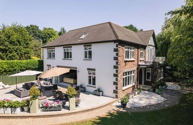 Bridge Hall Farm is a 1930s detached home of nearly 2,700 sq ft